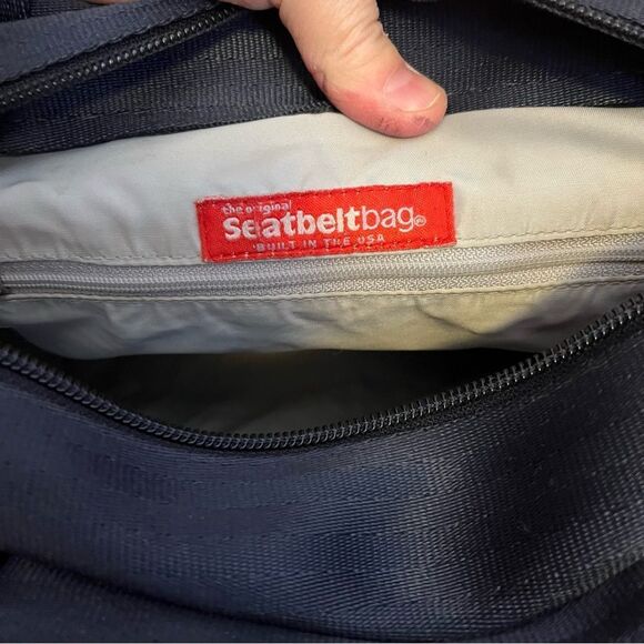 Elegant Navy Tote Bag - Picture 10 of 12